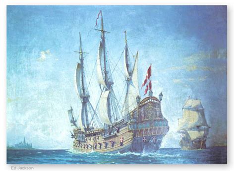 Spanish Sailing Ship 1600s