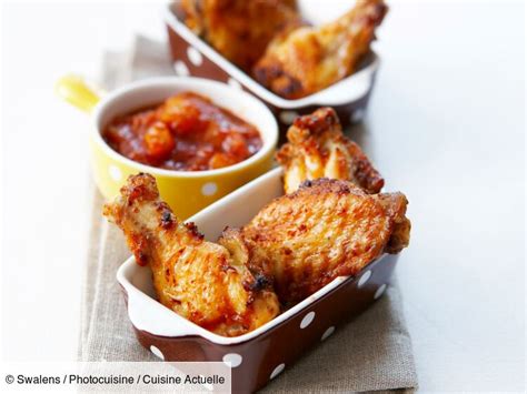 Manchons de poulet et chicken wings sauce tex mex facile découvrez les recettes de Cuisine