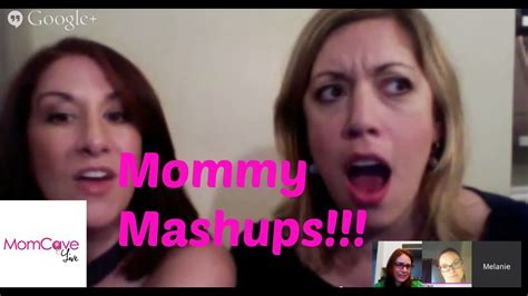 Mommy Mashups W Mel And El Blue Man Group Giveaway Momcave Live Ep 15 Funny Moms Youtube