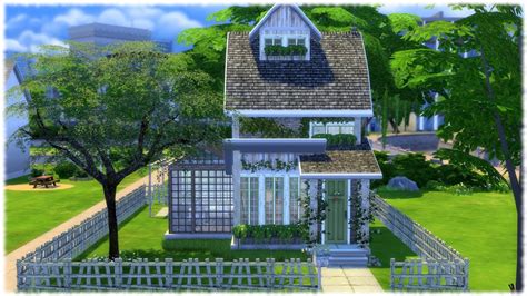 The Sims 4 Speed Build Tiny Old House Cc Links Doovi
