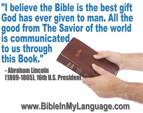 Successories, the leaders of inspiration and motivation, has unlocked iquote: Bible Quotes Abraham Lincoln. QuotesGram