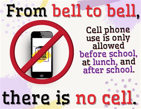 Cell Phone Policy 2021 2022 Lufkin Middle School