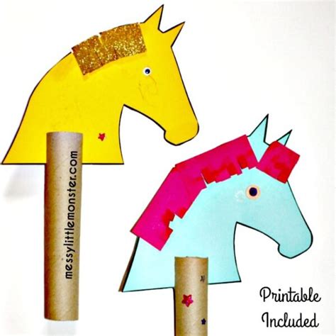 13 Adorable Horse Crafts For Preschoolers