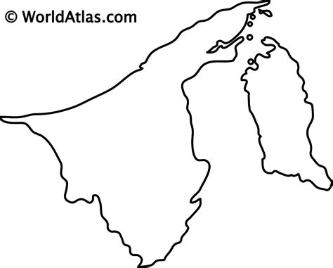 Mapas De Brunéi Darussalam Atlas Del Mundo