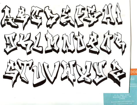 Graffiti Abc Wildstyle Graffiti Schrift Graffiti Buchstaben