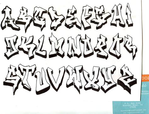 Graffiti ABC Wildstyle | Graffiti Schrift | Graffiti buchstaben, Graffiti alphabet, Schriftzug ...