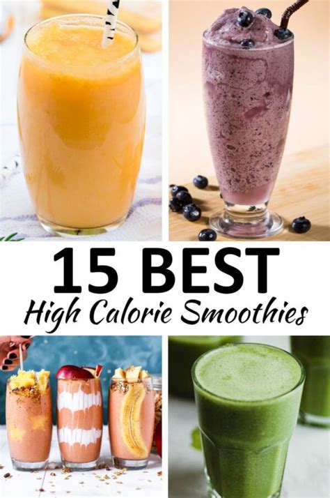 The 15 Best High Calorie Smoothies Gypsyplate