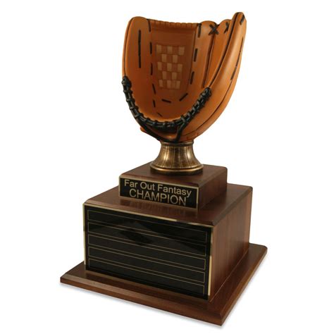 Perpetual Deluxe Baseball Glove Trophy Far Out Awards