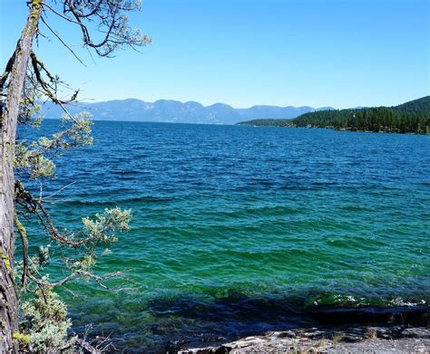 Flathead Lake A Beautiful Crystal Clear Lake In The Western Part Of The State Montana Living