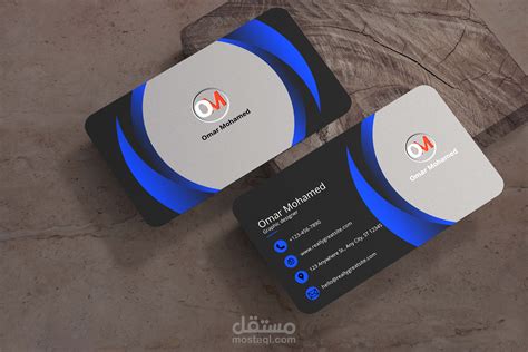 تصميم بطاقة أعمال بزنس كارد Business Card مستقل