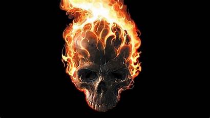 Ghost Rider Wallpapers Skull Fire Background Head