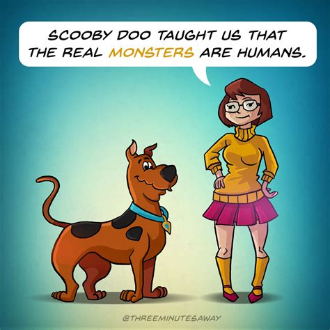Scooby Doo Inspirational Comic Quote Scooby Doo Inspirational