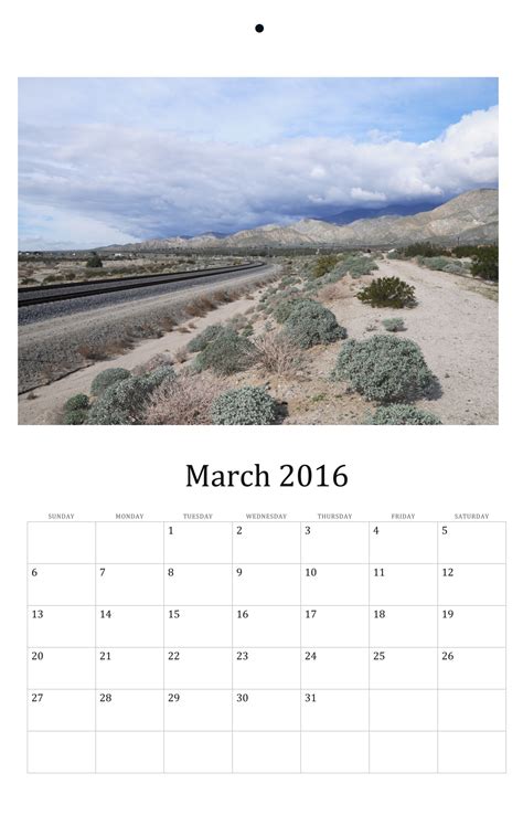 March 2016 Calendar Free Stock Photo Public Domain Pictures