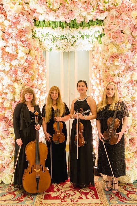 Niche London String Quartet Professional Musicians For Weddings And