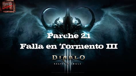 Diablo 3 Reaper Of Souls Parche 2 1 Rift T3 Youtube