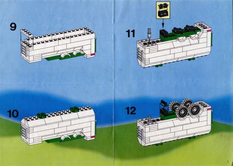 Lego 1952 Milk Truck Instructions City