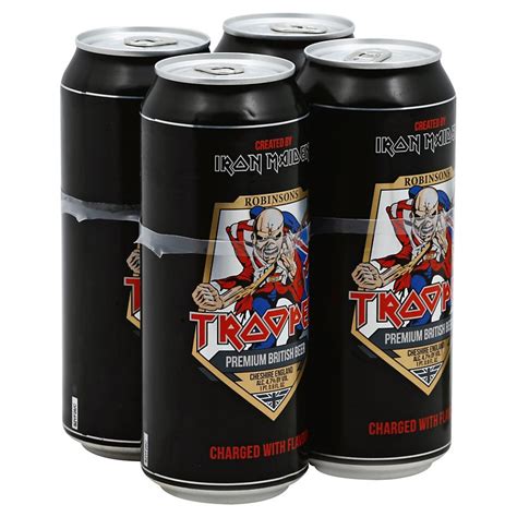 Iron Maiden Trooper British Beer Cans Shop Beer And Wine At H E B