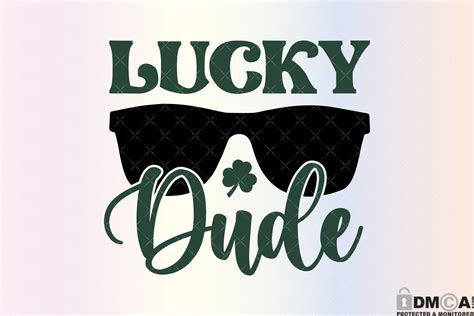 Lucky Dude Sunglasses Svg Png Graphic By Rare · Creative Fabrica