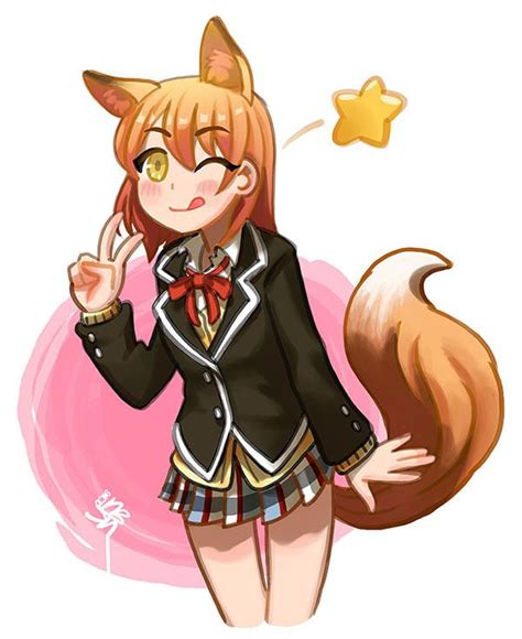 Foxy Girl I N F I N I E T Y D O T Anime Foxy Anime Girls Characters