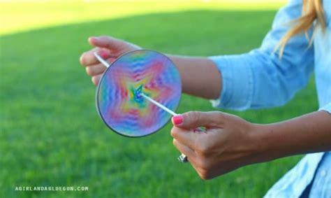 diy paper spinner for endless fun make and takes
