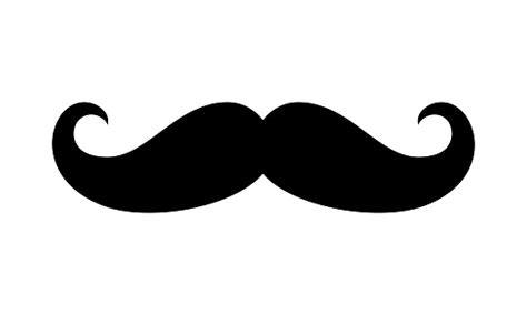 Icône De Moustache Symbole De Forme Vintage De Moustache Vectorielle