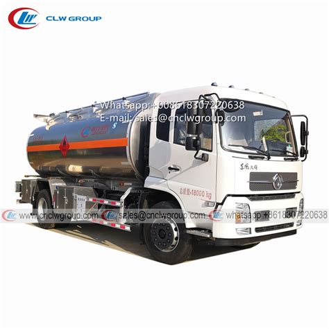 High Quality Aluminum Alloy Fuel Tanker Dongfeng 15000 Liter Aluminum