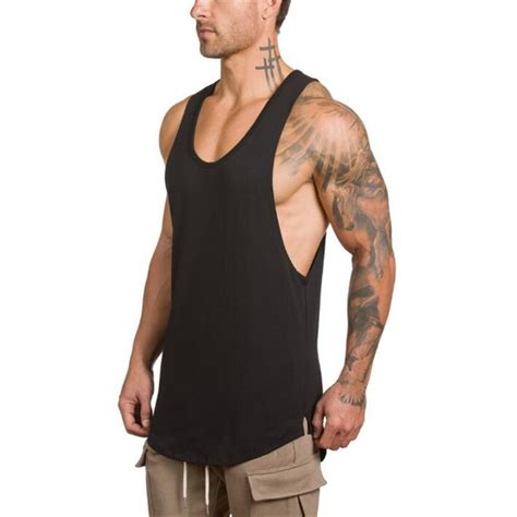 Price and other details may vary based on size and color. Fitness Men gyms Tank Top Mens Bodybuilding Golds Vest ...