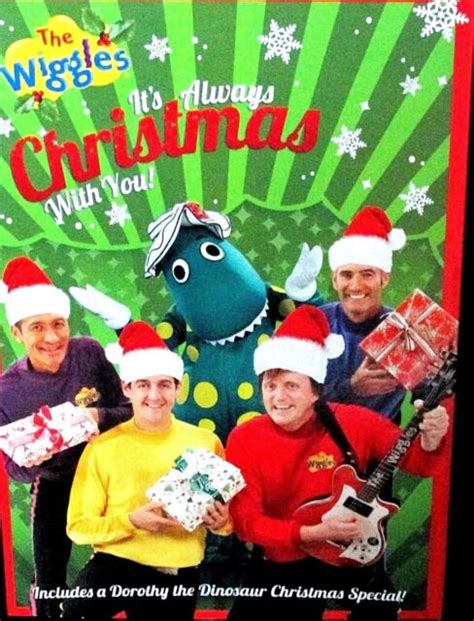 The Wiggles Its Always Christmas With You New Dvd Dinosaur Holiday