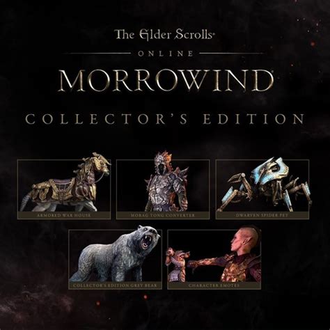 The Elder Scrolls Online Morrowind Collectors Edition Pack Deku Deals
