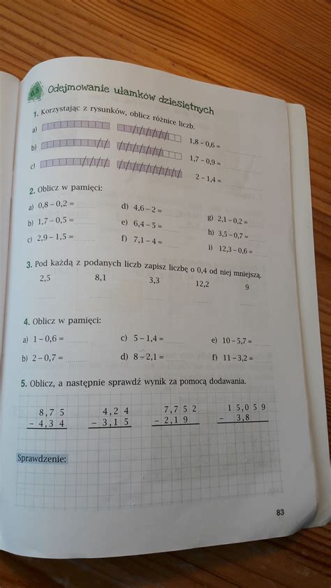 Zad 31 Str 50 Matematyka Z Plusem 7 - Ćwiczenia str 83 zad 1,2,3,4,5 Matematyka z plusem, wersja C. Bardzo
