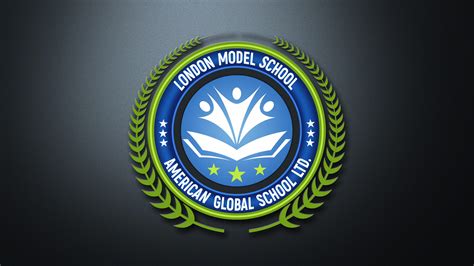 Modern School Logo Design Free PSD Template - GraphicsFamily