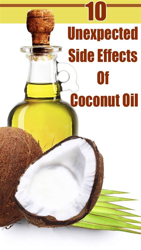Virgin coconut oil is the purest form of the oil. Coconut Oil Side Effects: High Cholesterol, Diarrhea, And ...
