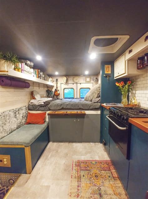 Woman Living In Her Off Grid Ambulance Camper Conversion Tiny House