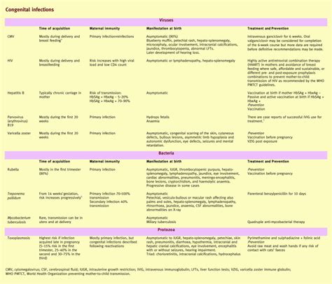 Fetal And Neonatal Infections Medicine