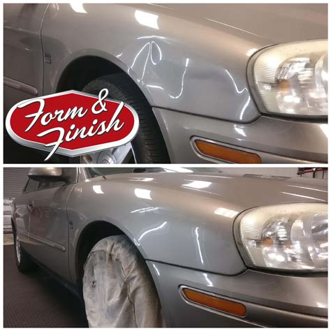 Paintless Dent Repair Form And Finish Ceramic Coating And Paint