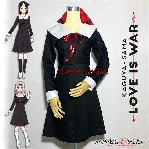 Jual Kaguya Sama Dan Chika Costume Cosplay Kostum Anime Love Is War