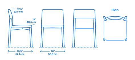 Contour Chair Dimensions And Drawings