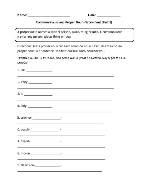 Get additional practice on the common and proper nouns. Proper and Common Nouns Worksheet | Englishlinx.com Board | Pinterest | Worksheets and Nouns ...
