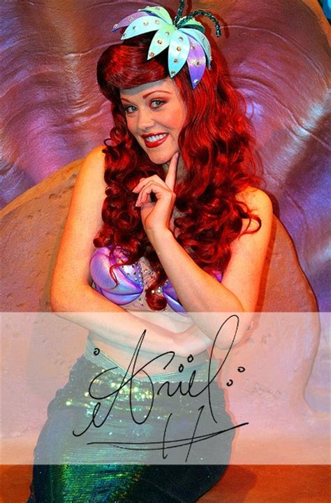 Disney Character Signatures Ariel