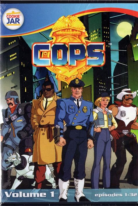 Cops Vol 1 Animated Cartoon Dvd Set 3 Discs Episodes 1 32 Cookie Jar