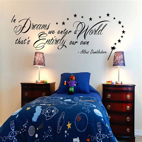 Harry Potter Quote Wall Decals Wall Harry Potter Stickers Bedroom