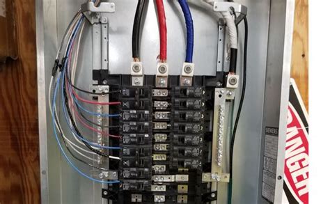 New 200 Amp 3 Phase Commercial Panel Board By New Age Electrical In