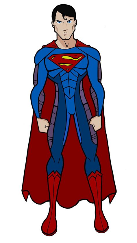 Superman Reboot No Trunks By Kryptoniano On Deviantart