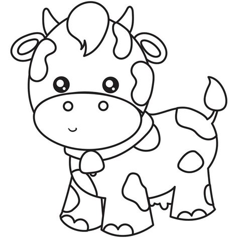 Cute Baby Cow Coloring Pages If You Want To Fill Colors In Cute Baby