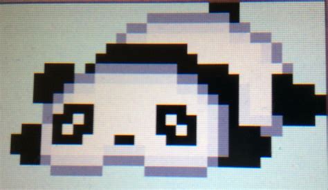Panda Pixel Art Pokécharms