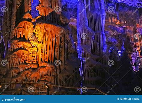 Avshalom Cave Also Known As Soreq Cave Editorial Photo Image Of Beit