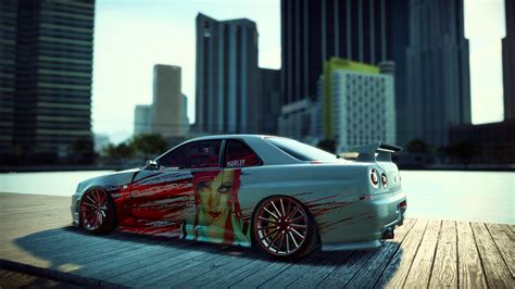 Nissan Skyline Gtr R34 At Need For Speed Heat Nexus Mods And Community