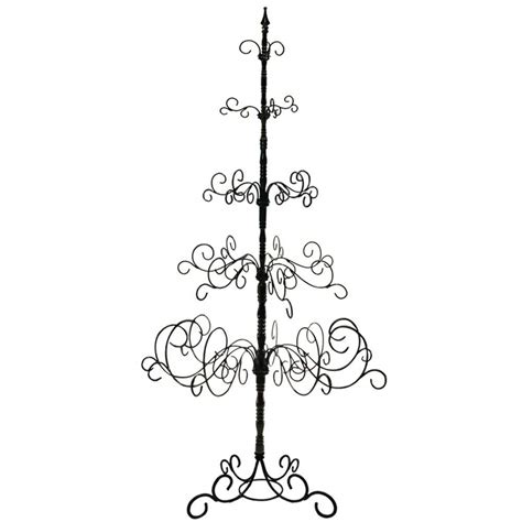 Seasonl decor,holiday decor,christmas decor,artifical christmas tree, holds hundreads of traditional tree ornaments.use not just at christmas , also for halloween , easter,thanksgiving , 4th of july and. 7-Ft Black Wrought Iron Christmas Tree- 5 levels, 41 x 41 ...