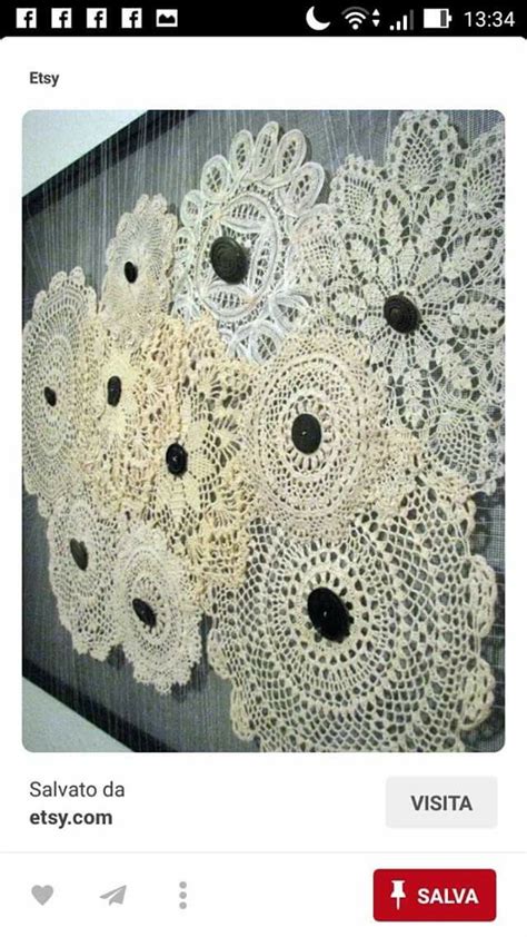 Doilies Crafts Lace Crafts Vintage Crafts Fabric Crafts Diy And