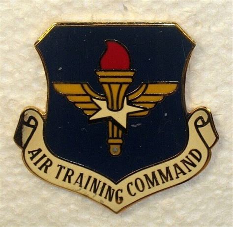 Usaf Air Force Air Training Command Atc Beret Insignia Badge Crest Full